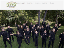Tablet Screenshot of ljyo.ca